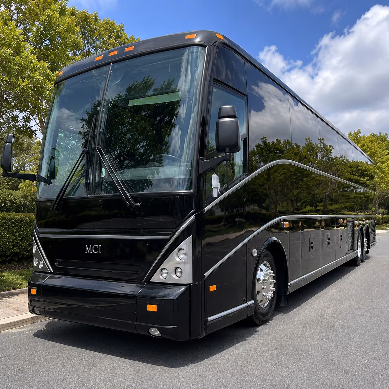 fort collins 56 passenger charter bus