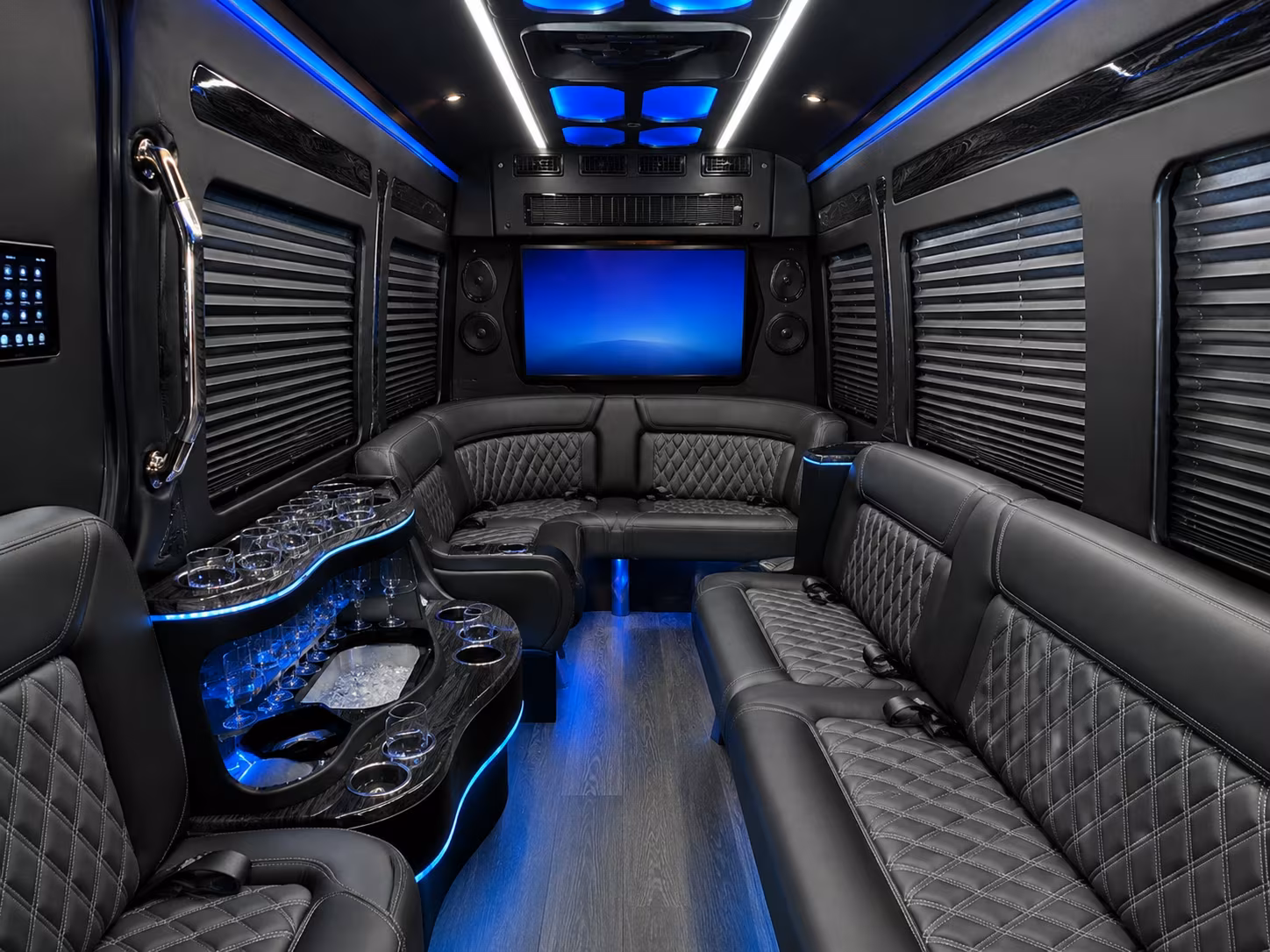fort collins sprinter limousine inside