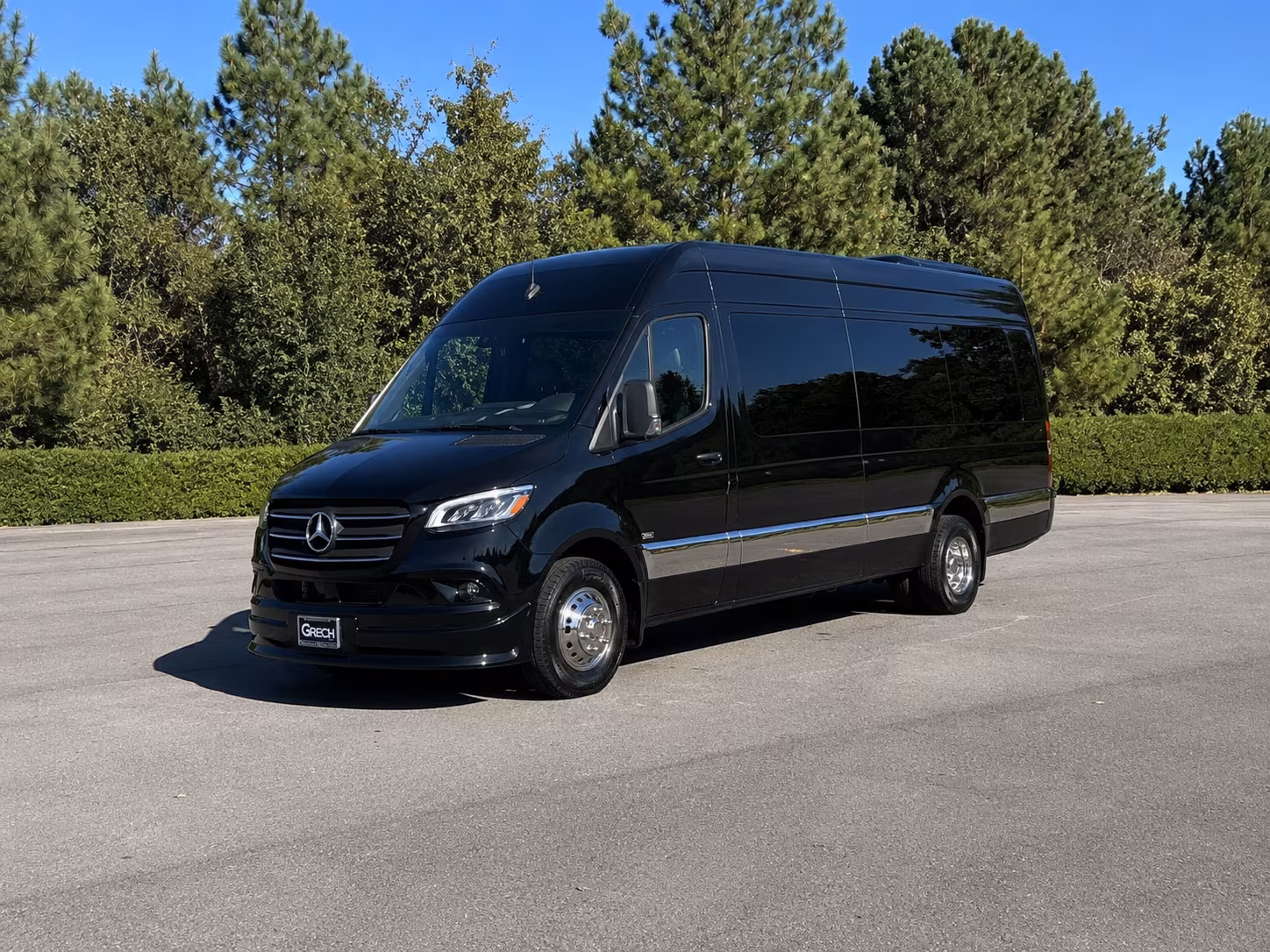 fort collins sprinter van with driver
