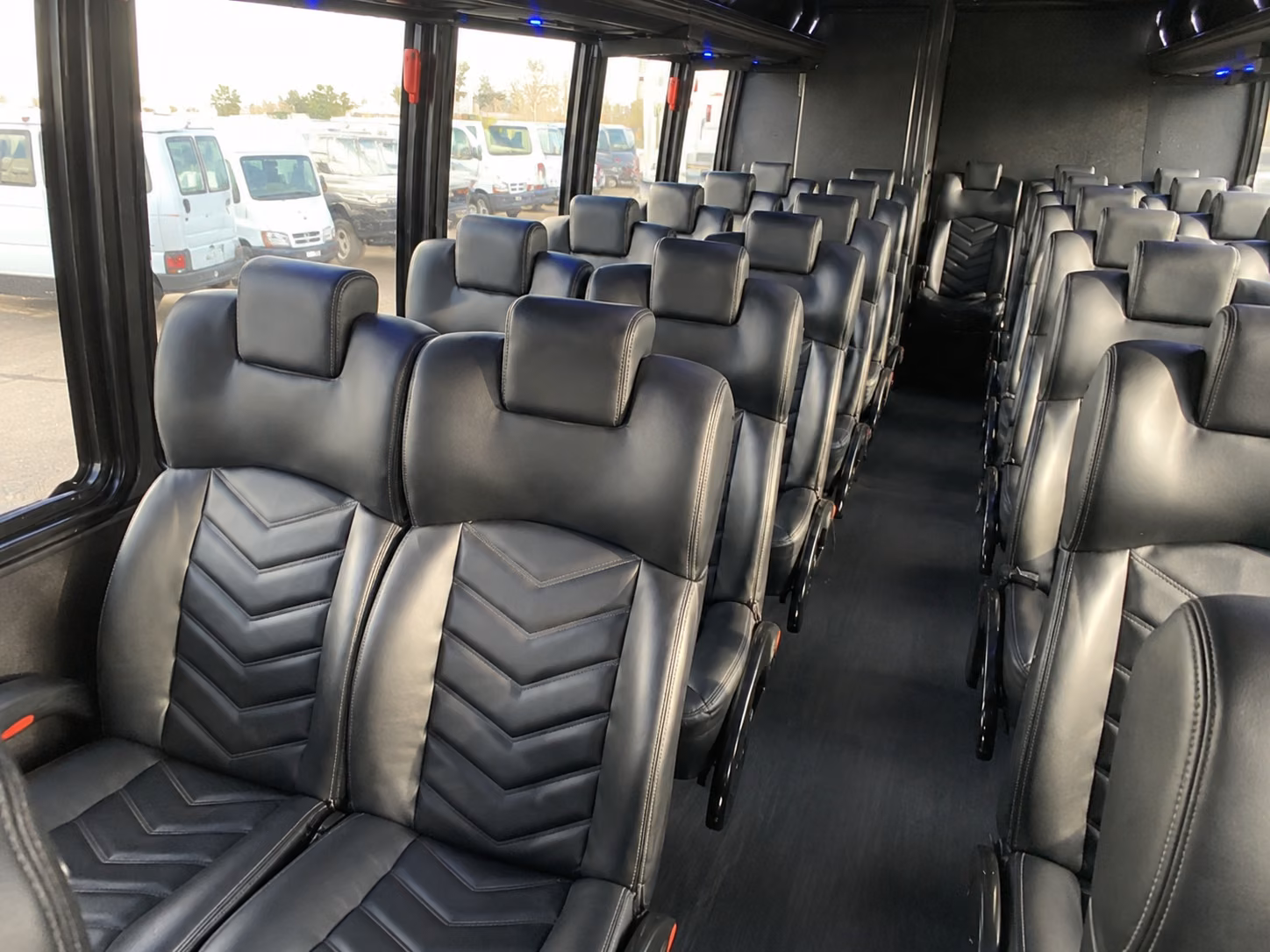 fort collins wedding transportation onboard seating
